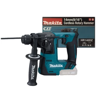 Makita Martelete Rotativo HR140DZ 12V SDS Plus 14mm Compacto Sem Bateria em Oferta na Shopee