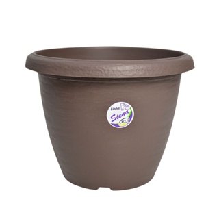 Vaso Redondo Siena para Plantas e Flores 20cm de Plástico