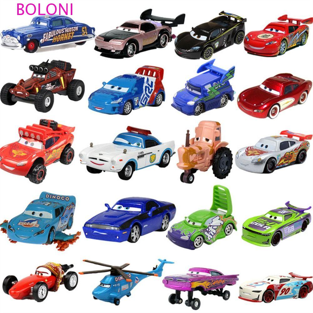 LANFY Pixar Cars Aniversário Kid Toys Storm Mater Ramirez McQueen Modelo De Carro