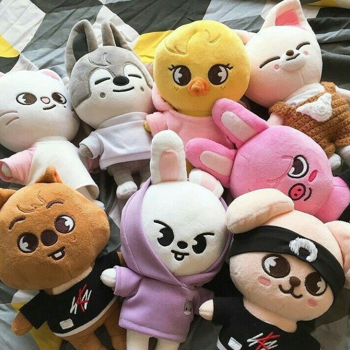 stray Kids skzoo Boneca De Pelúcia Infantil Perdida Leeknow Hyunjin ...