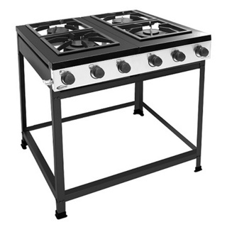 Fogão Industrial Imperador com 4 Bocas sem Forno Clarice