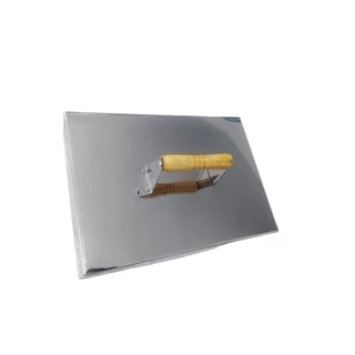 Abafador Tampa Inox 40x40cm Prensa Defuma Lanche E Churrasco