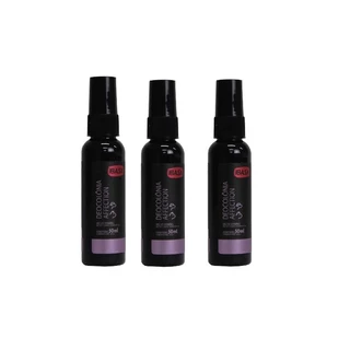 Deocolônia Ibasa Fragrância Affection 50ml - 3 Unidades