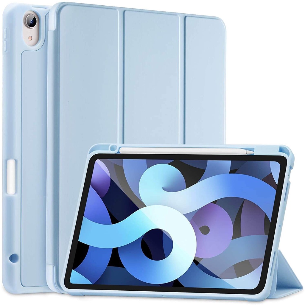 Capa Smartcase Premium C/ Slot Caneta Para iPad Air 5 10.9 A2588