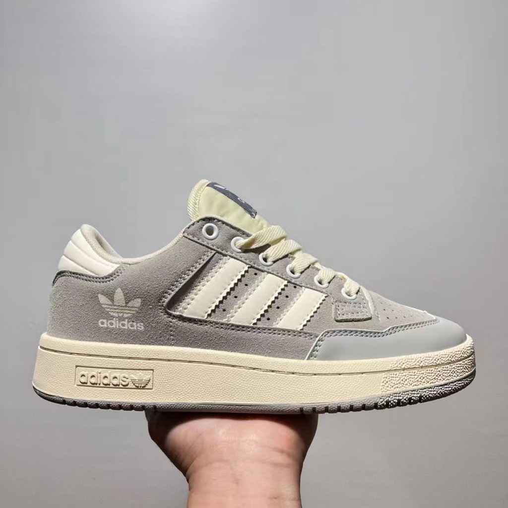 Forum 85 Sapatos De Casal Down White Green-Top Homens Mulheres Tênis Do Mesmo Estilo