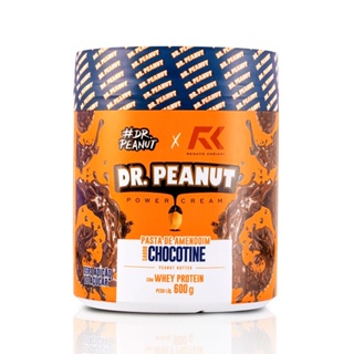 Pasta de Amendoim Sabor Chocotine com Whey Protein 600g Dr Peanut