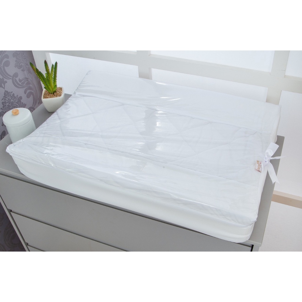 Trocador De Bebê Anatômico Cômoda Capa Plástica Luxo P
