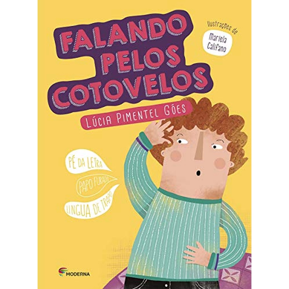 Livro — Falando Pelos Cotovelos — Lucia Pimentel Goes | Shopee Brasil