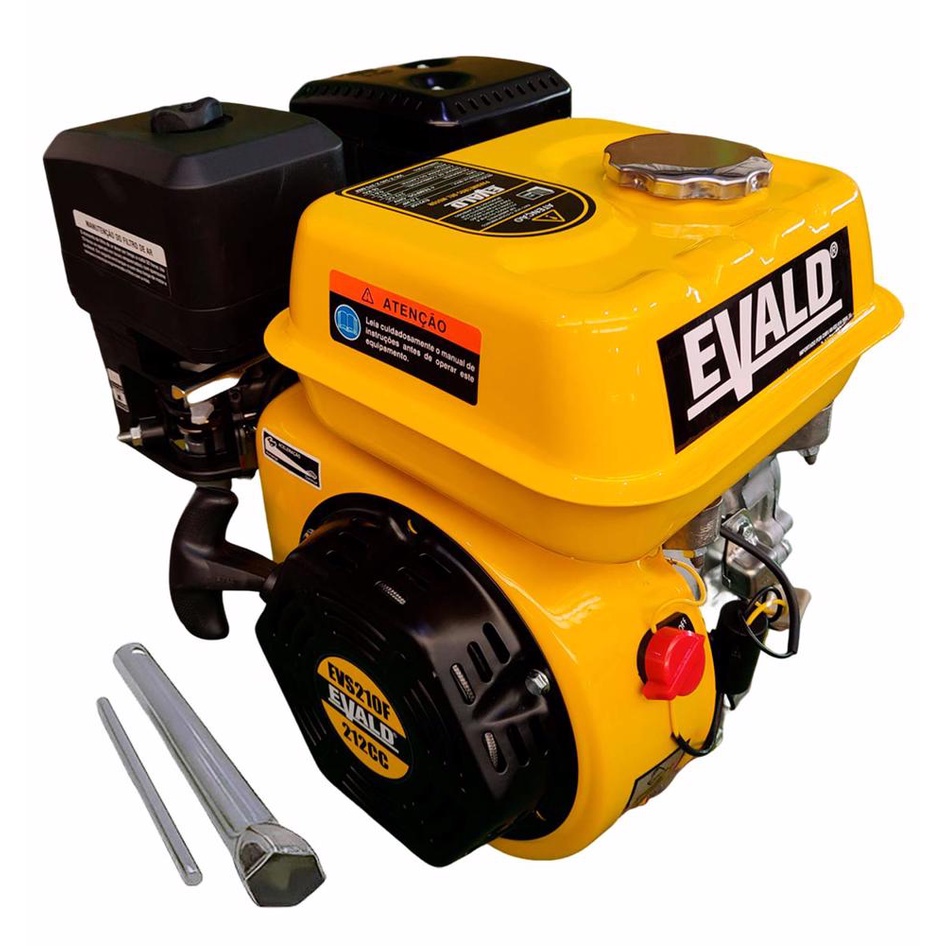 Moteur à Essence 4 Temps 7.5CV 212cc Fennnds - 3000W, Démarrage Manuel, Refroidi Par Air - Pour Pompe, Générateur, Kart