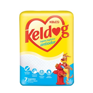 Tapete Higiênico para Cães Antiodor Keldog 7 Unidades