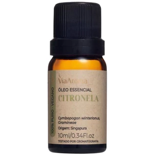 Óleo Essencial de Citronela 10ml - Via Aroma