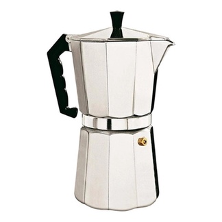 Cafeteira Italiana 12 Xícaras Em Alumínio Com Alça Soprano