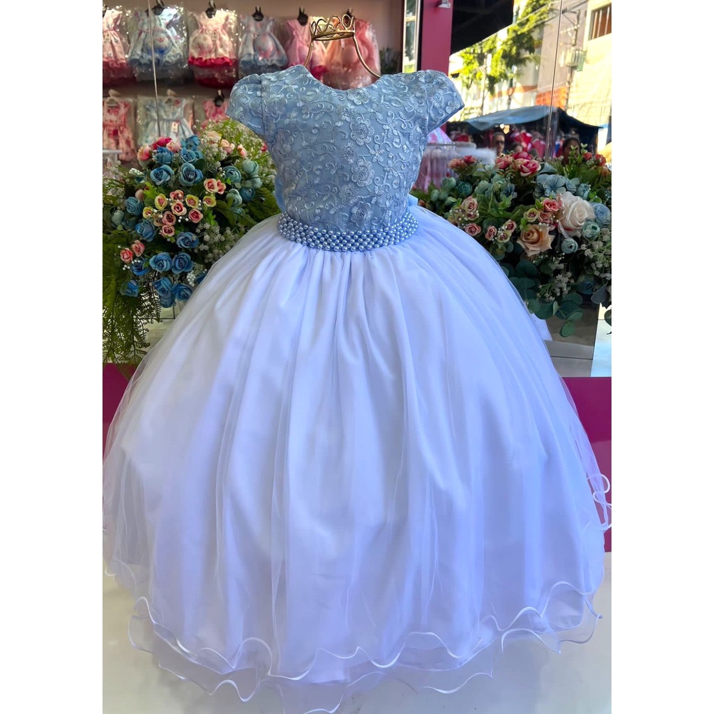 Vestido de dama store de honra luxo