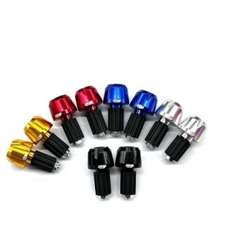 KIT 2 Peso Guidão Universal Para Moto Cromado Guidão Alumínio Resistente em Oferta na Shopee