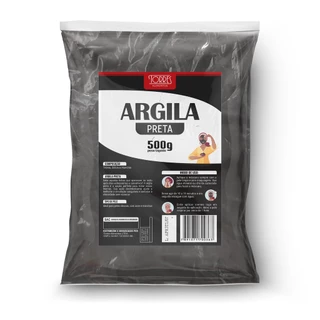 Argila preta combate a flacidez (Skin Care) Torres 500g Máscara Para O Rosto