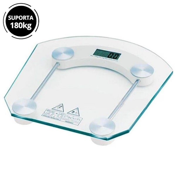 Balança Digital de Pesagem Vidro Temperado até 180kg | Shopee Brasil