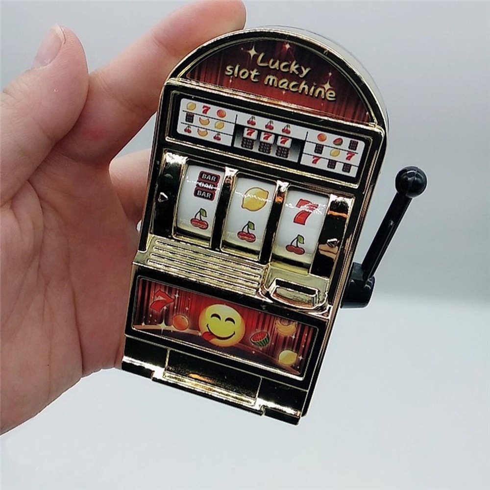 Lucky Jackpot Mini Caça-níqueis Antiestresse Jogos Familiares De