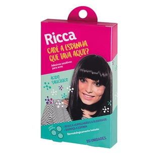 Adesivo Secativo para Acne Transparente 20 Unidades Ricca