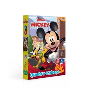 Quebra Cabeça 60 Peças Mickey - Toyster 8000