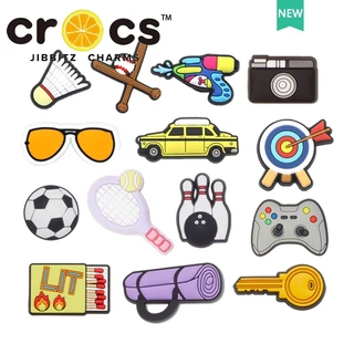 jibbit cross charms Shoe Buckle Hole Accessories Sapatos Série Esportiva Flores Acessórios De Bricolagem Criativa