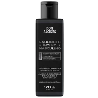 Sabonete Íntimo Masculino Previne Maus Odores, Fungos e Bactérias 120mL Don Alcides