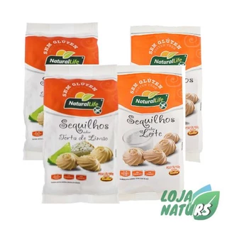 KIT Sequilhos Sem Glúten 180g - Natural Life