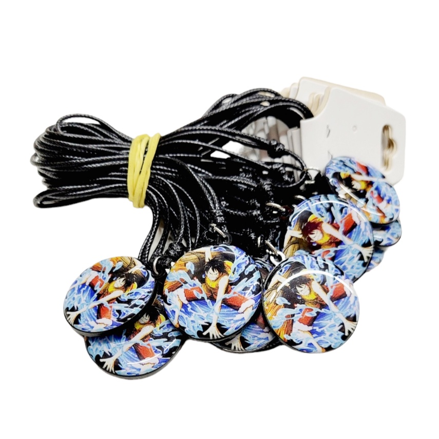 KIT 12 COLAR ONE PIECE LUFFY - COLAR DÚZIA ANIME