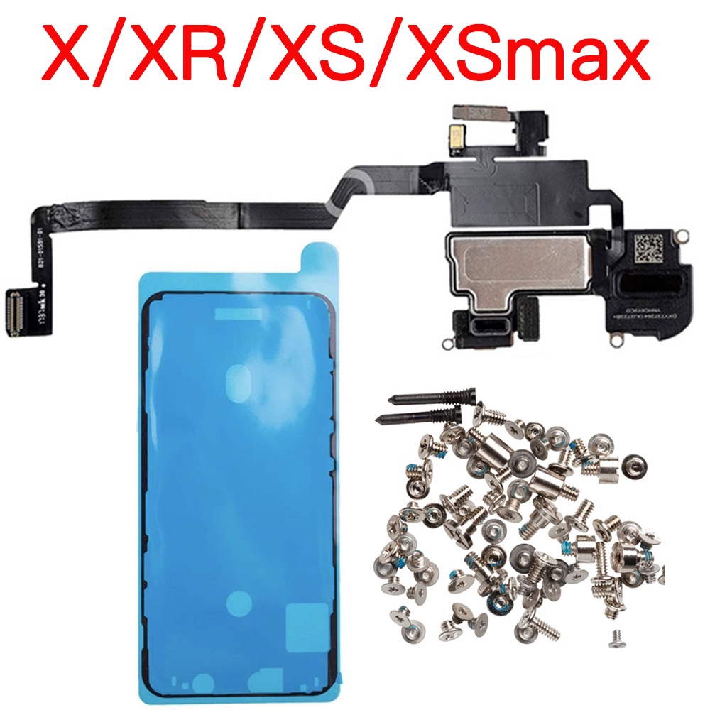 Ear Speaker Fone Flex Cable Com Parafusos Conjunto Completo E Fita