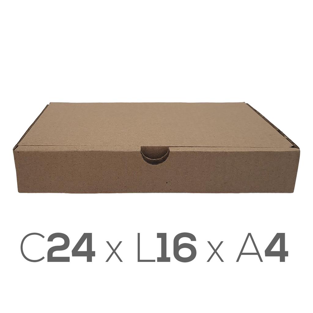 25 Caixas de Papelao 24x16x4 Montavel Mini Envios Pac Sedex