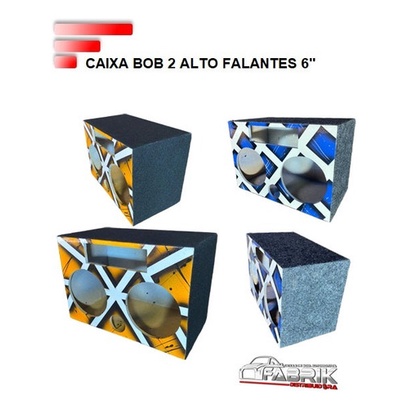 Caixa Bob Corujinha 6x9 Som Vazia - FabrikDcaixas - Caixa de Som Vazia -  Magazine Luiza