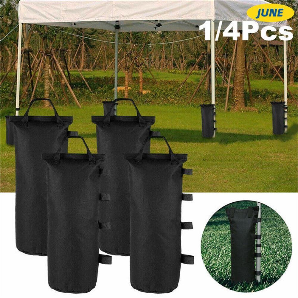 JUNE 1/4Pcs Perna De Gazebo De Jardim Abrigo De Areia Exterior Pesos Saco