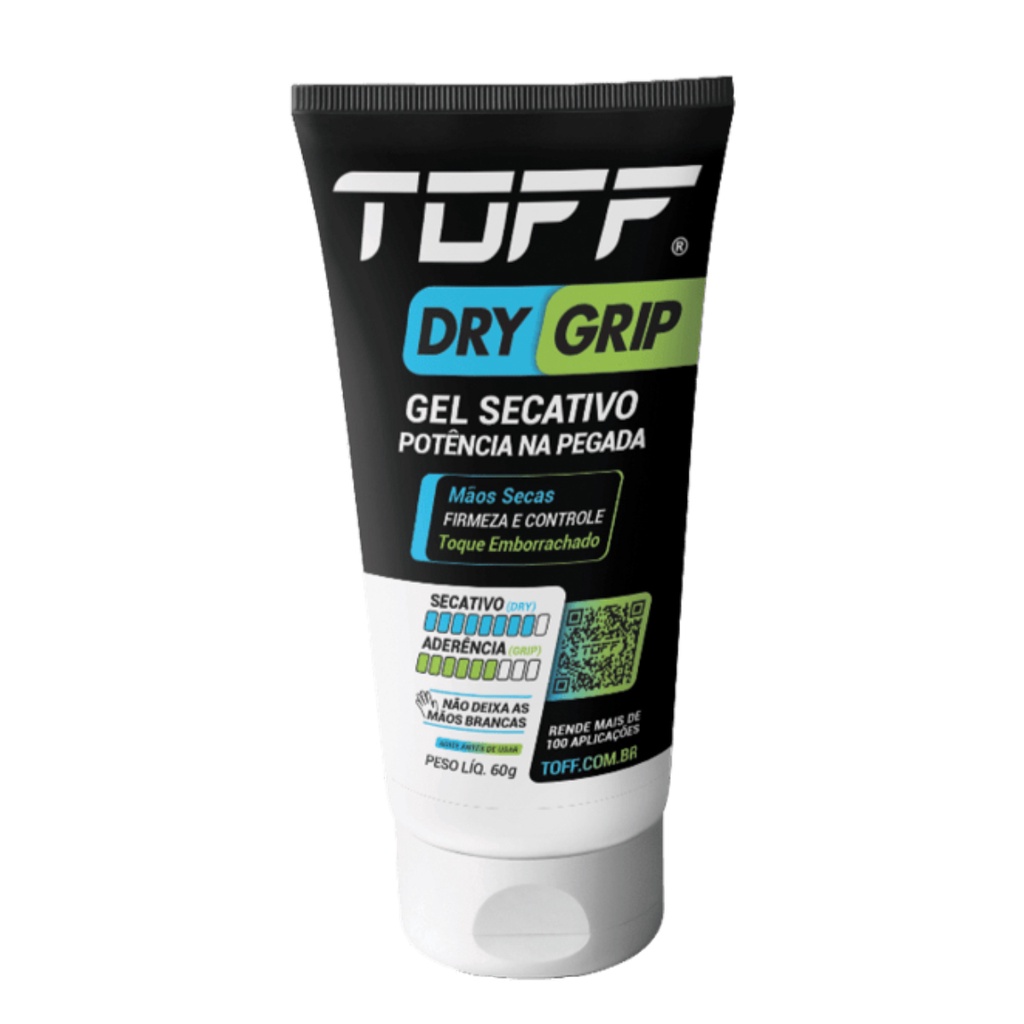 Toff Dry Grip Gel Secativo 60g Potência na Pegada - TOFF - Faz a Boa!
