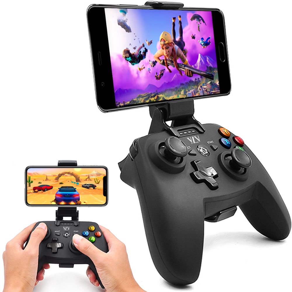 Controle Gamer Joystick Para Celular Pc Ps3 Android Gamepad Sem Fio Jogos  Fps Corrida