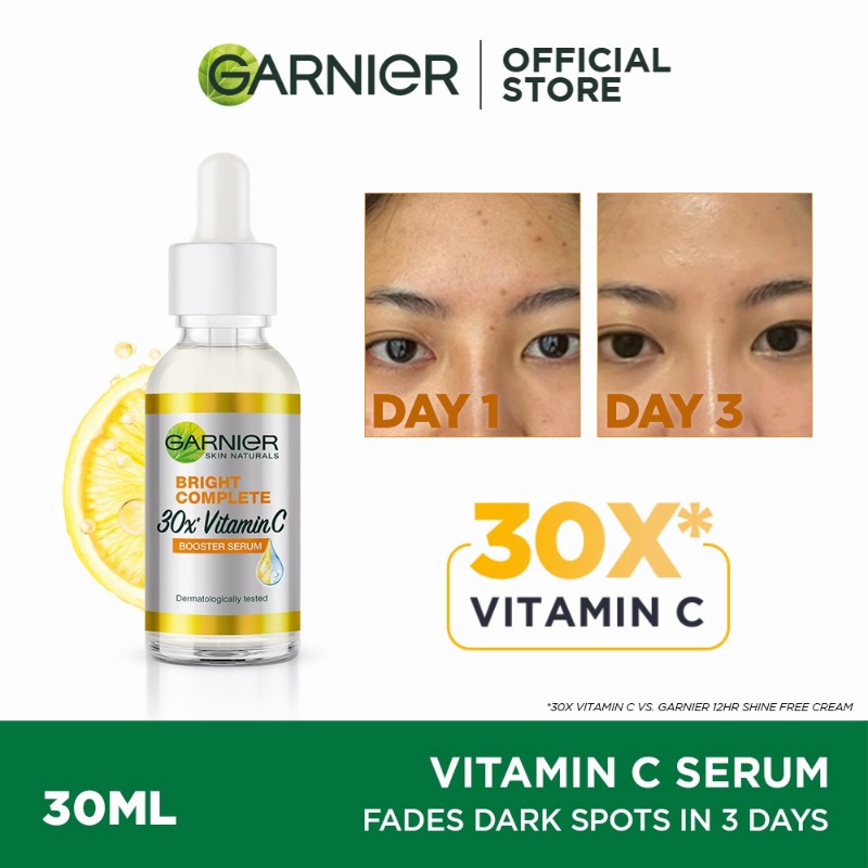 Sérum Facial Antimarcas Garnier Uniform & Matte Vitamina C, 15ml