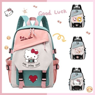 HelloKitty Hello Kitty Elementary School mochila 9TC9 para meninas da terceira à sexta série