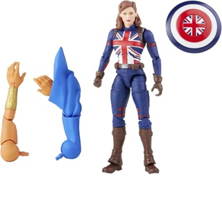 Boneco Marvel Legends Series Captain Carter 15cm - Hasbro