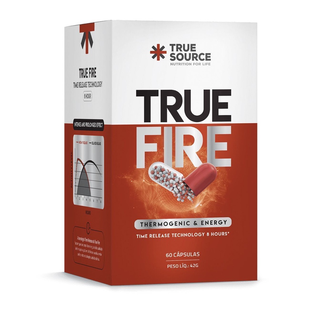 True Fire Termogênico 60 Cápsulas True Source | Shopee Brasil
