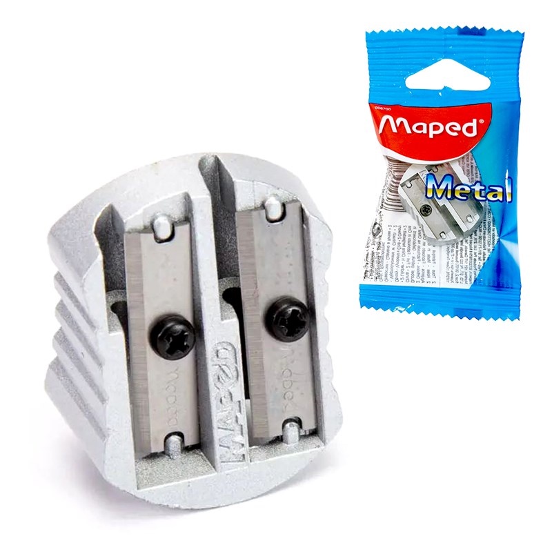 Apontador Metal Classic 2 Furos - Maped
