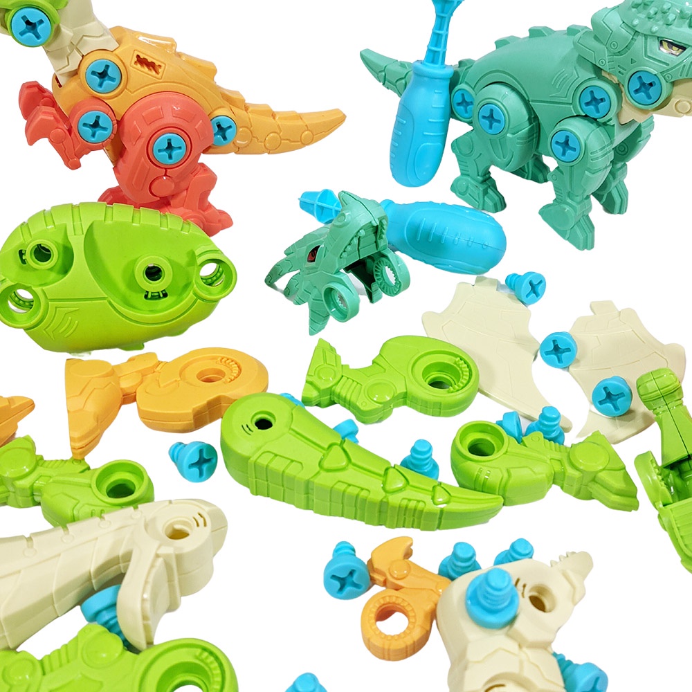 Ovo Dinossauro De Brinquedo Monta Desmonta Parafuso E Chave Blocos De  Montar Educativo Pedagógico Presente Para Criança Didático Infantil Menina  Menino Divertido Criativo Ark Toys - Akt3857