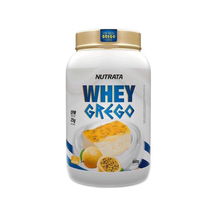 WHEY GREGO MOUSSE MARACUJA 900G NUTRATA