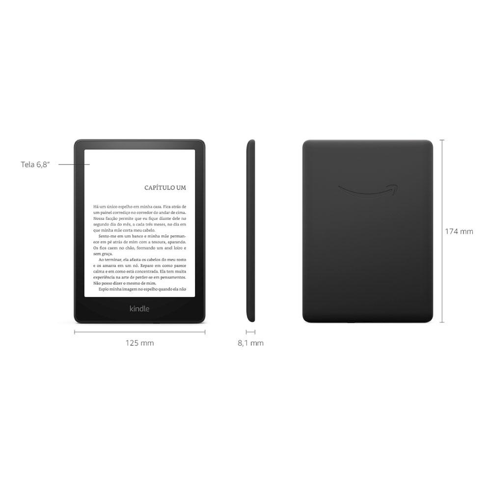 Kindle Paperwhite 11 Geração Tela 6.8 16GB Preto B09TMK7QFX