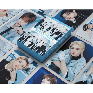 KPOP 55pcs/box Stray Kids Photocards Reunião De Fãs Cartão LOMO