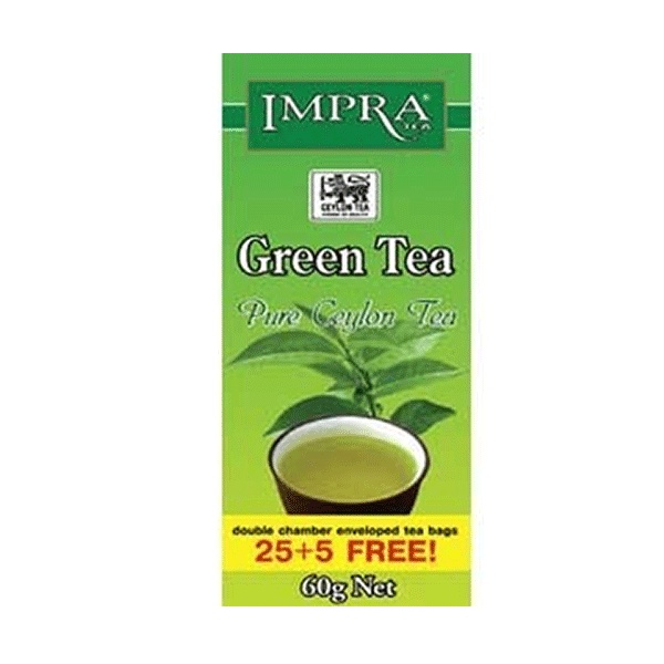 Chá Verde Pure Ahmad Tea London 10 Unidades de 20g