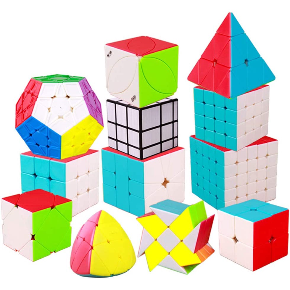 2x2 3x3 4x4 5x5 Megaminx Espelho Pyraminx Skewb SQ1 Cubo Mágico Cubo Cuze de Velocidade Profissional Brinquedo Presente para Criança
