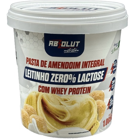 Pasta de Amendoim Integral Gourmet - Leitinho Zero Lactose