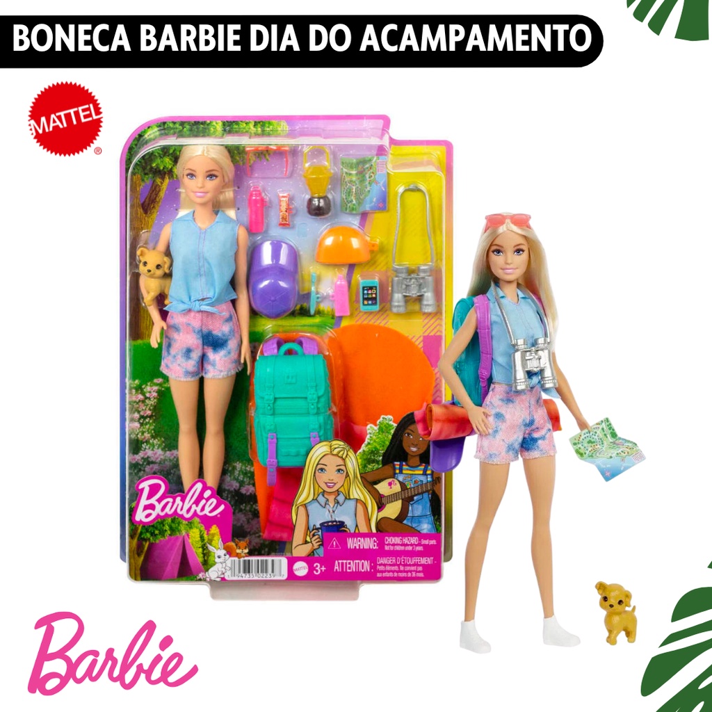 BONECA BARBIE COM CENARIO E ANIMAL PET SHOP GRG90 - MATTEL - Star