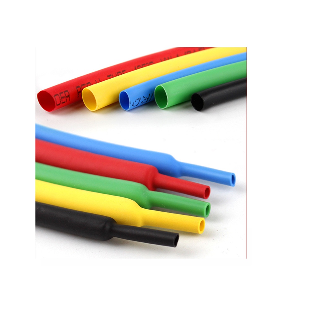 Tubo Termo Retratil Espaguete 1,6mm vermelho 10 metros