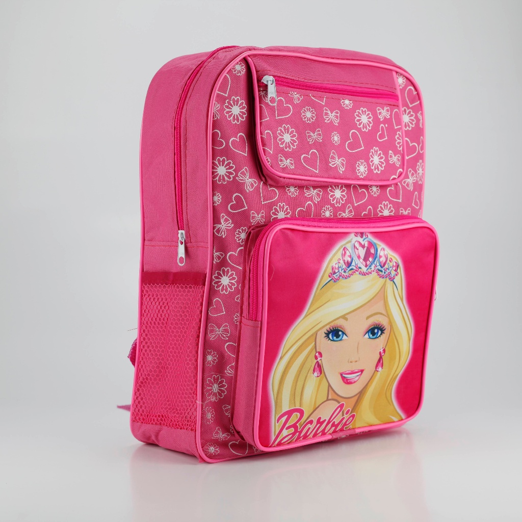 Mochila Escolar Infantil Feminina Menina e Masculina Filme Barbie Personagens Desenhos