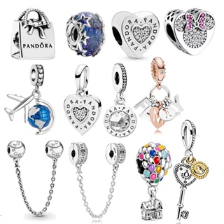 Pandora Berloques Clássicos Prata 925 Com letras gravadas