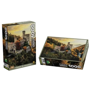 Brinquedo Educativo Quebra Cabeça Castelo Gernstein 04400 - Grow